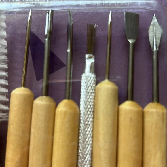 Sculpting Tools Pottery Tool Set 11 Pieces New Sealed Package Two Sided 22 Tools - Picture 8 of 11